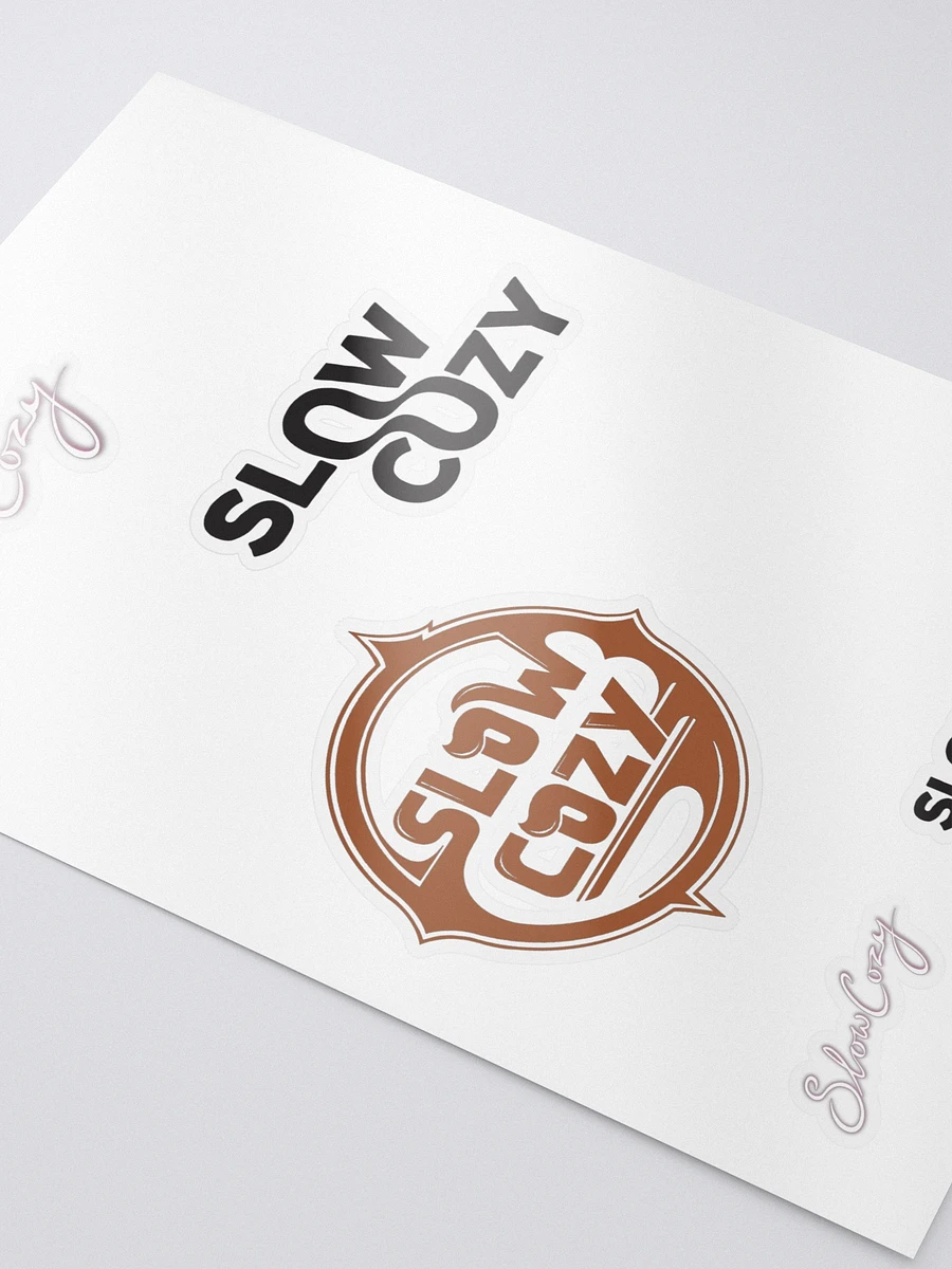 Slow Cozy Sticker Sheet product image (3)