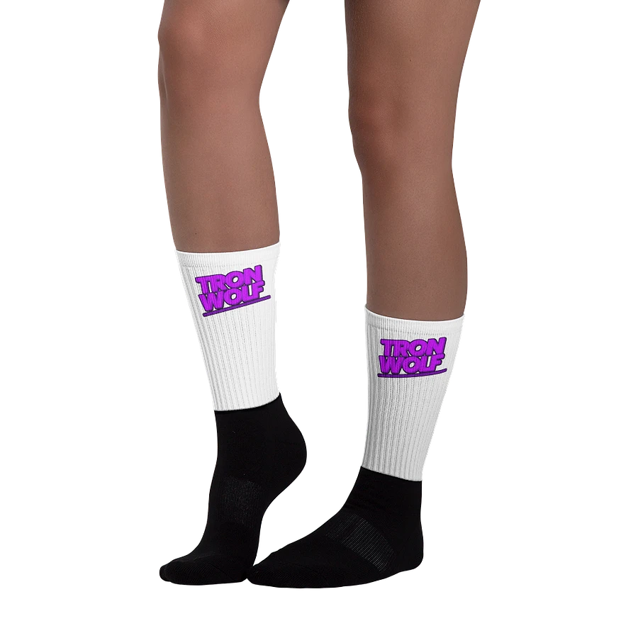 Funky TronWolf Socks! (JUST FOR THE FUNSIES) product image (5)