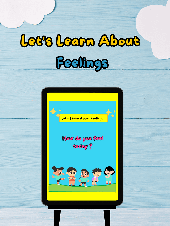 Let's Learn About Feelings Flashcards product image (2)