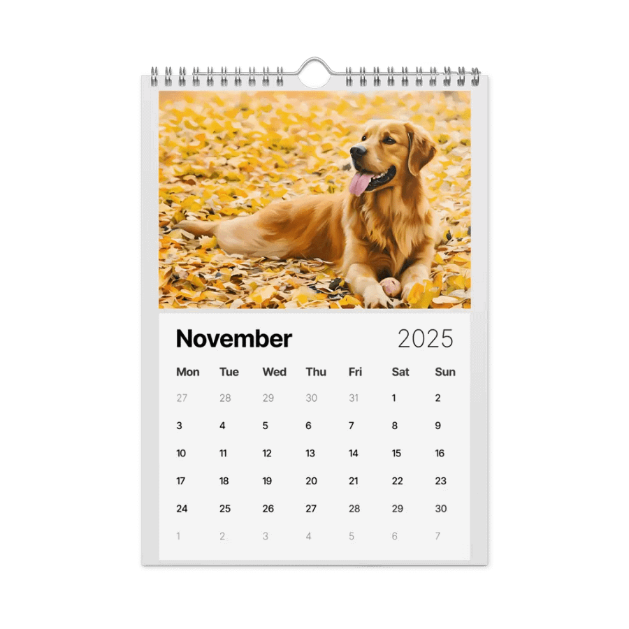 YOUR BEST FRIENDS! / PERSONALIZED WALL CALENDAR (2025) product image (10)