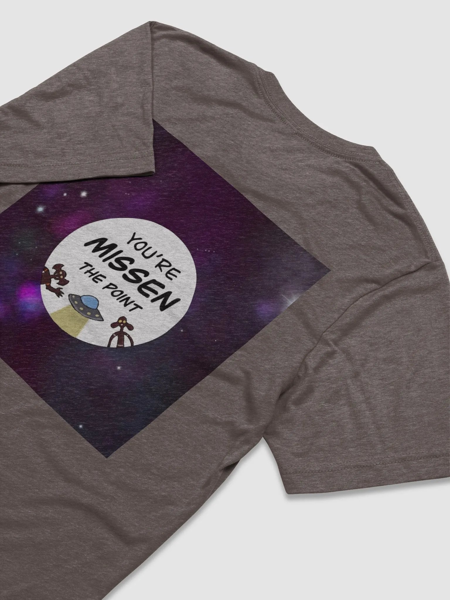 You're Missen the Point (Traditional Logo) - Triblend Short Sleeve T-Shirt product image (4)