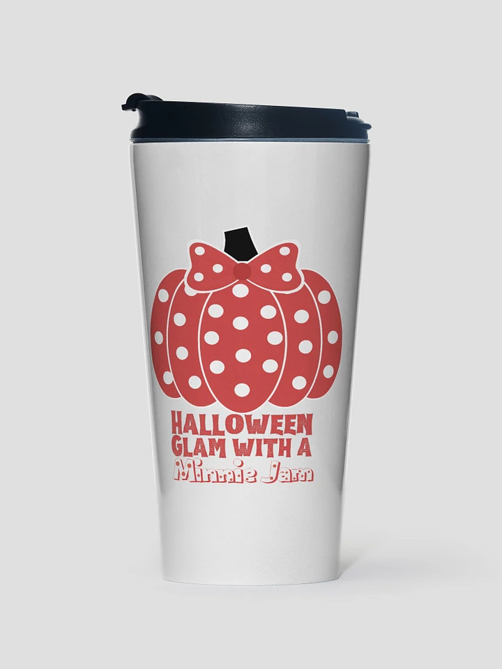 Disney Halloween Polka Pumpkin Stainless Steel Travel Mug product image (1)
