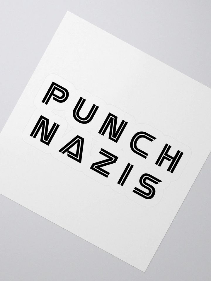 Punch Nazis Kiss Cut Stickers product image (5)