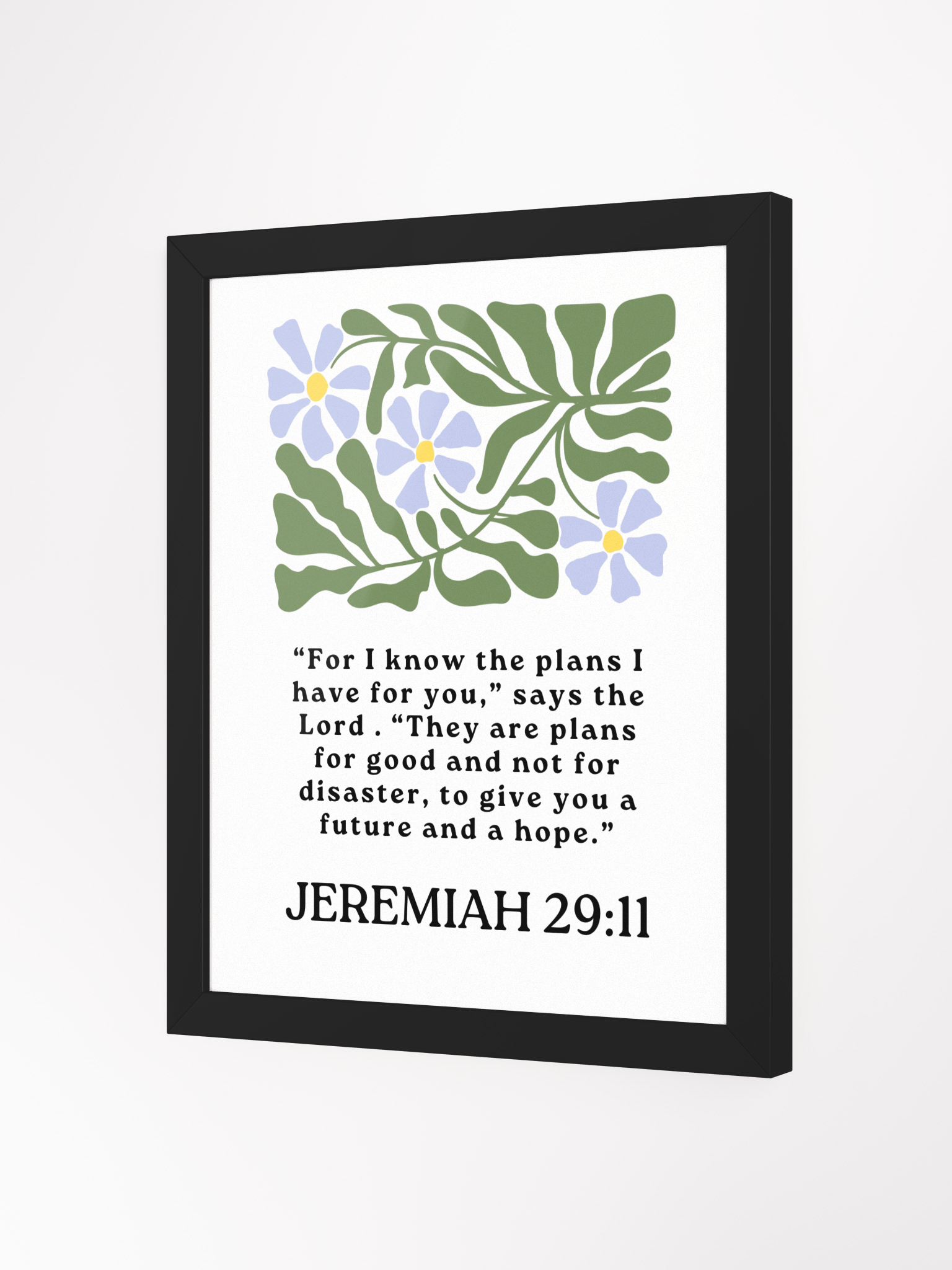 Jeremiah 29:11, Printable Poster product image (3)