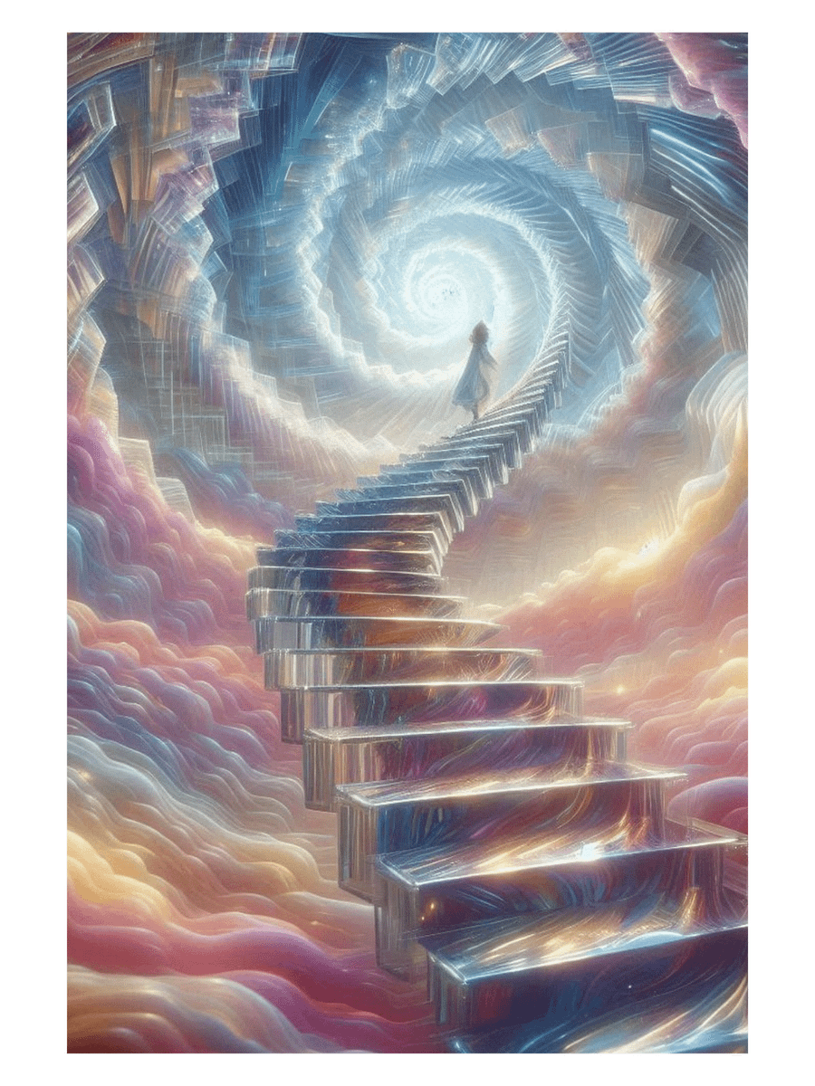 Infinite Stairway Enhanced Matte Paper Poster product image (1)