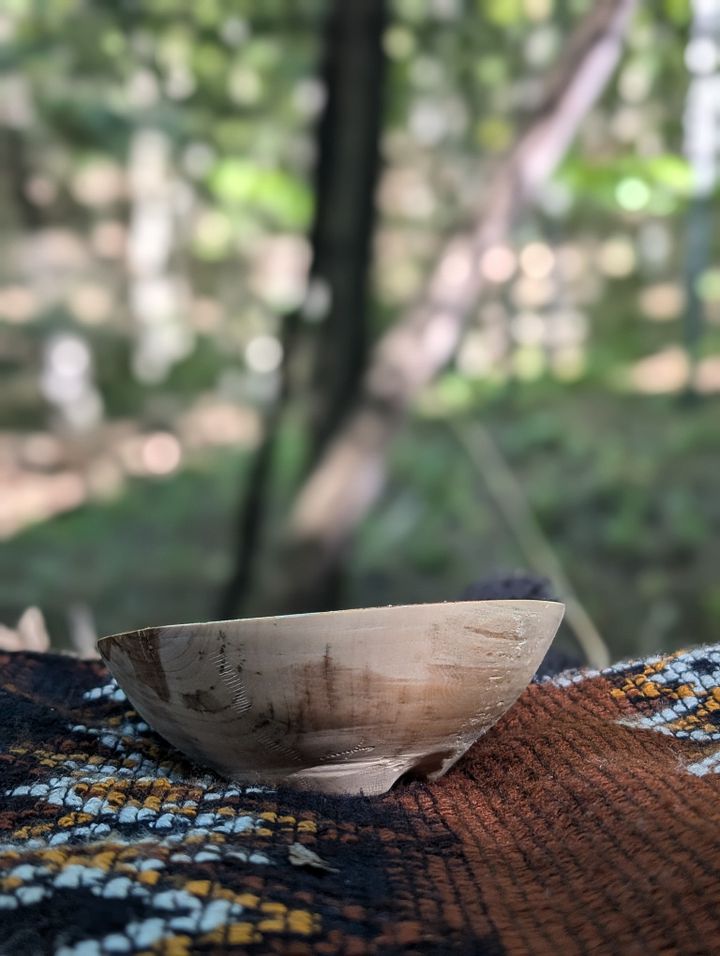 Medium Wood-turned Bowl product image (2)