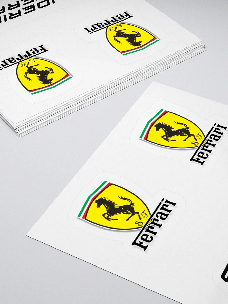 Ferrari Logo Sticker Set product image (12)
