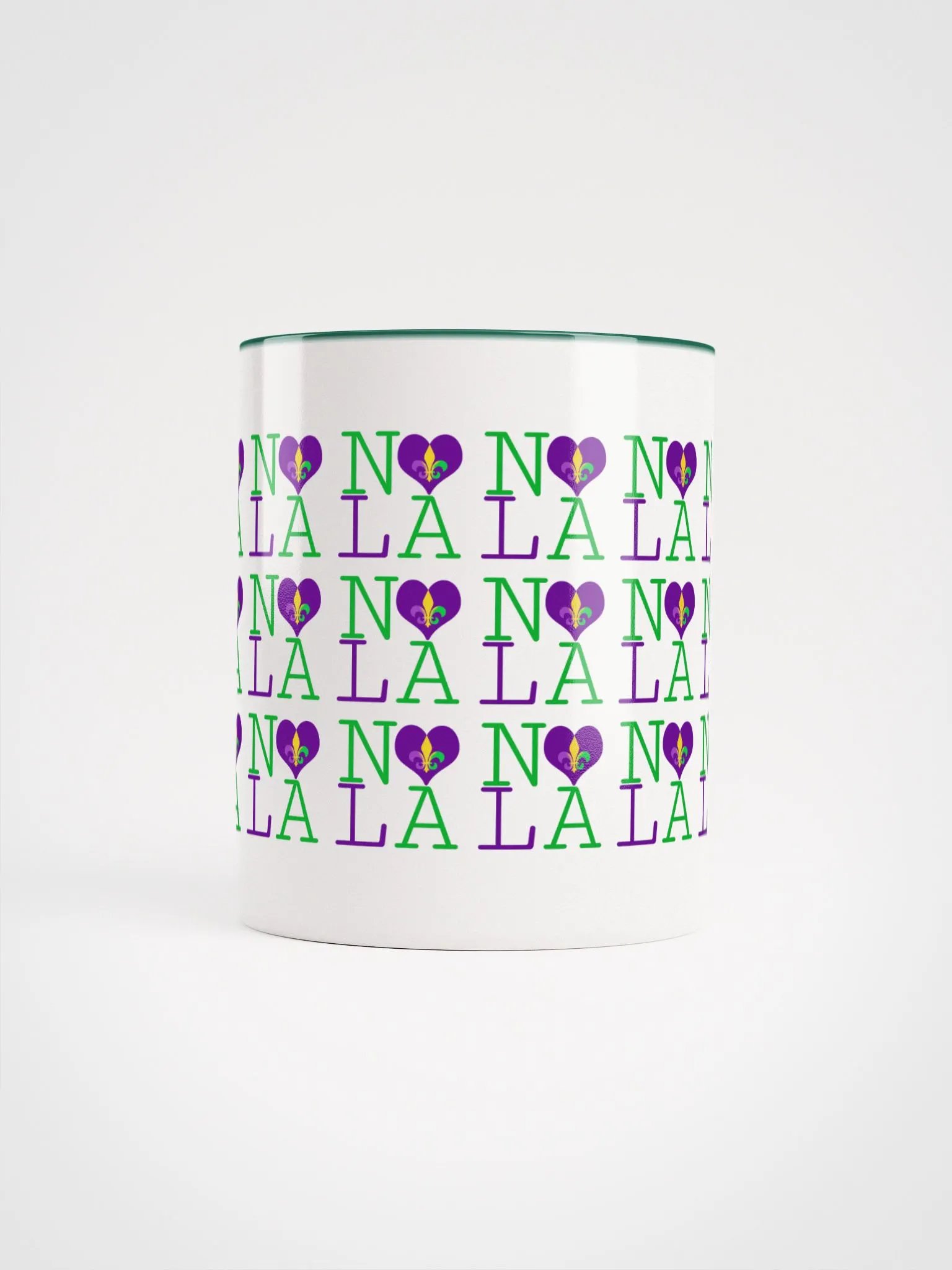 I LOVE NOLA **LEGACY COLOR MUG** (MARDI GRAS INFINITY WALL) product image (30)