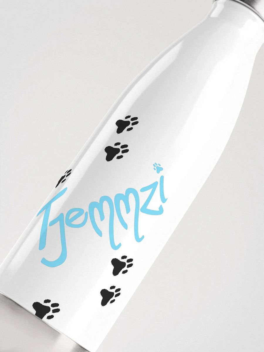 Tjemmzi Pawprint Stainless Steel Water Bottle product image (5)