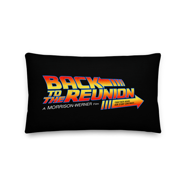 "Back to the Reunion" Premium Pillow product image (2)