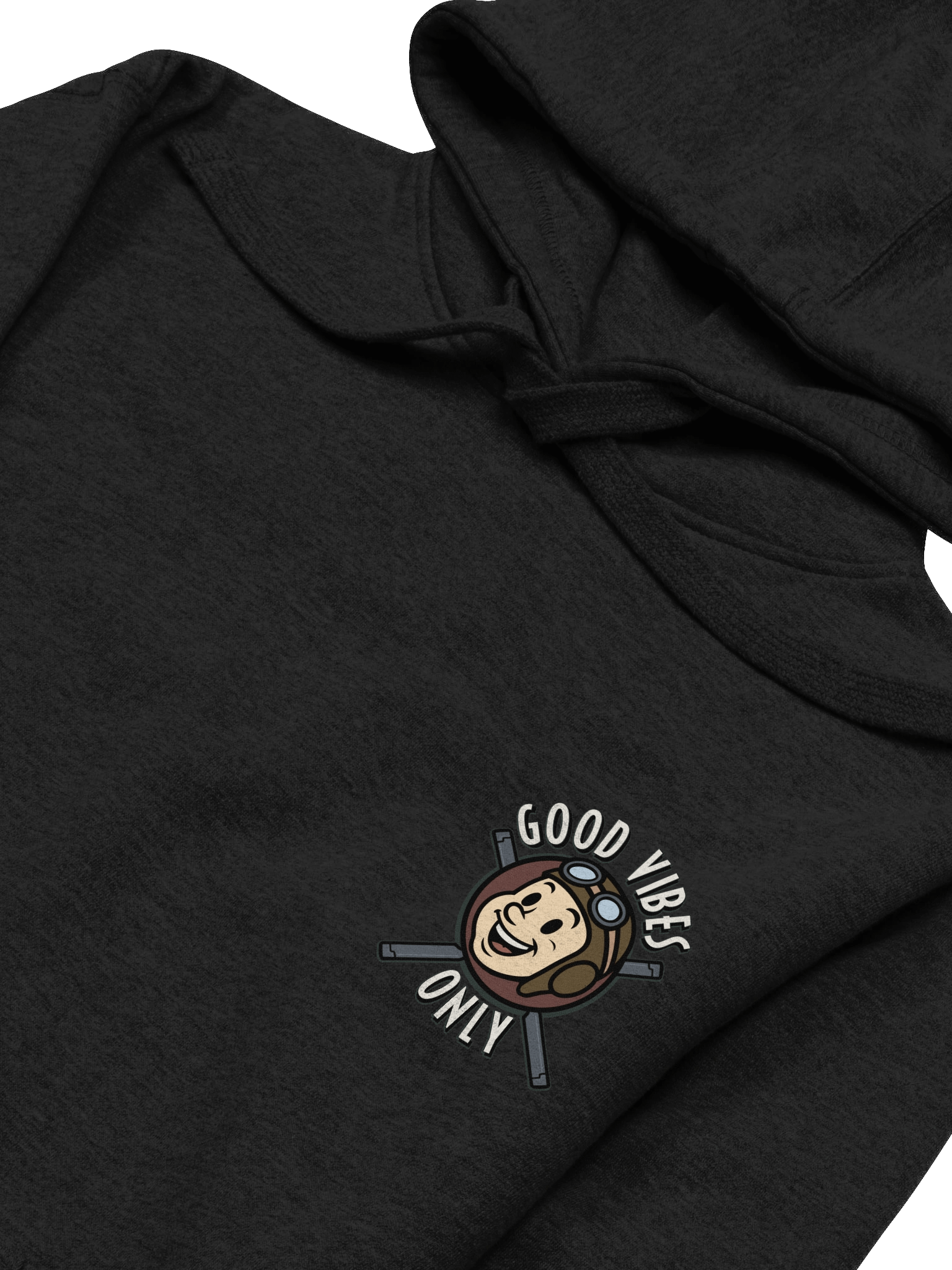 "GOOD VIBES v2" 4k Hoodie product image (4)