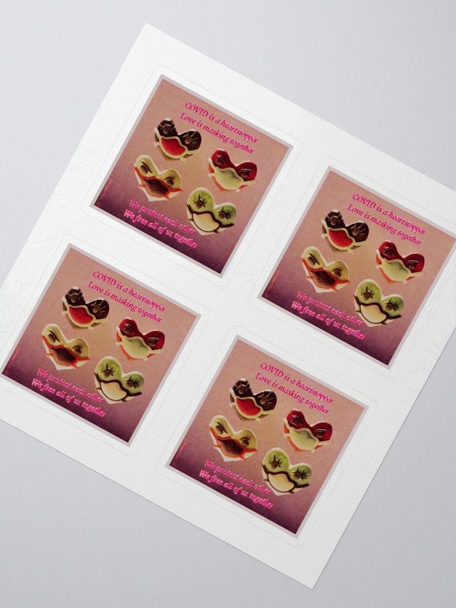 Love Is Masking Together stickers product image (2)