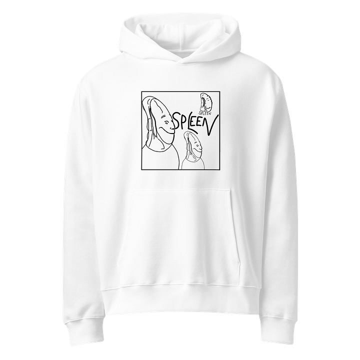 SPLEEN HOODIE (WHITE) product image (1)