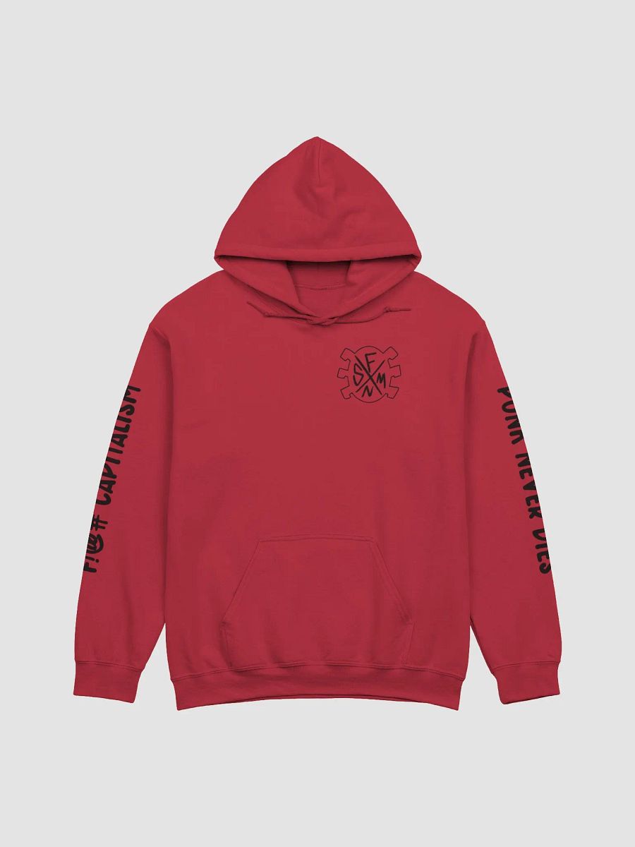 Punk Never Dies - Hoodie (white and red) product image (3)