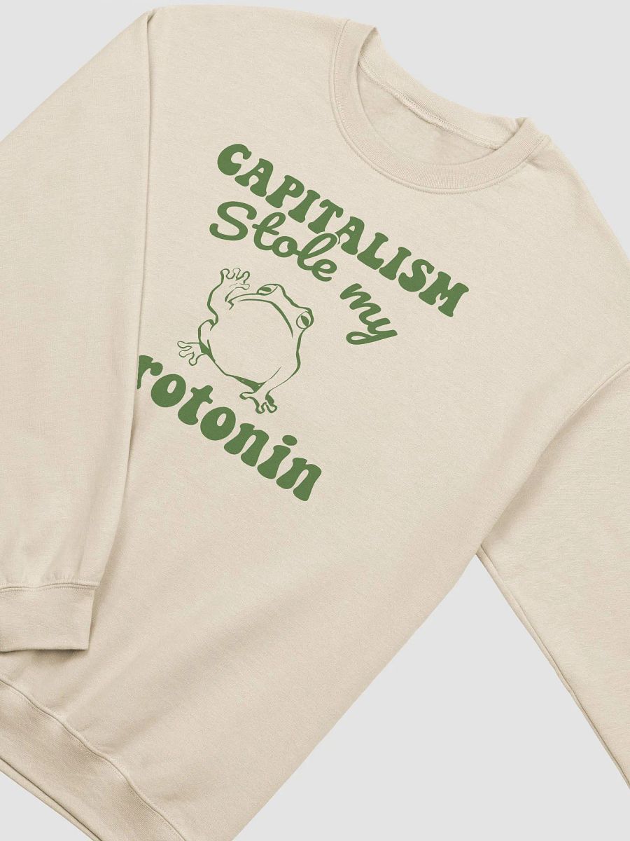 Capitalism stole my serotonin Crewneck product image (3)