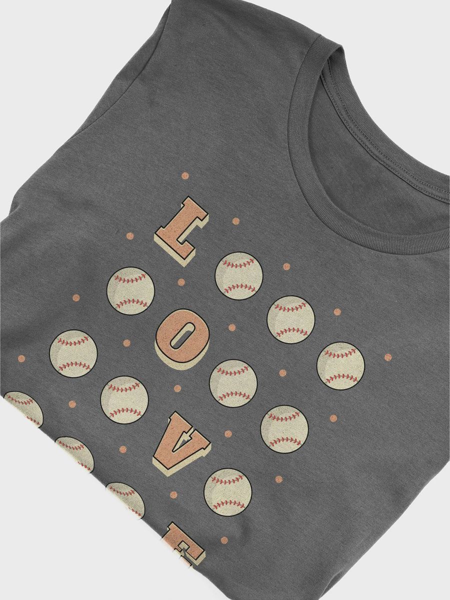 Love Baseball Square T-Shirt product image (3)
