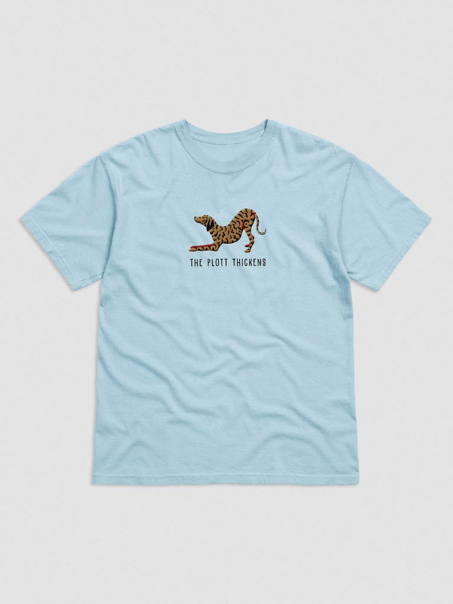The Plott Thickens T-Shirt(Embroidered) of a Plott Hound product image (41)