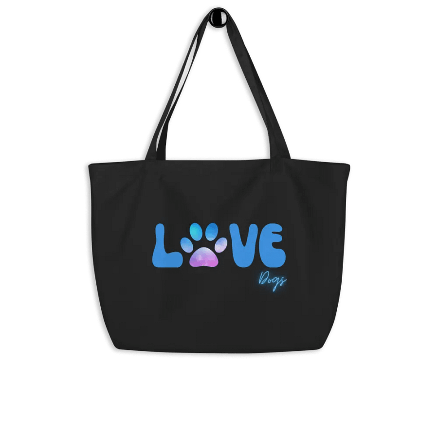 Pawfect Love Dogs Organic Canvas Tote product image (8)