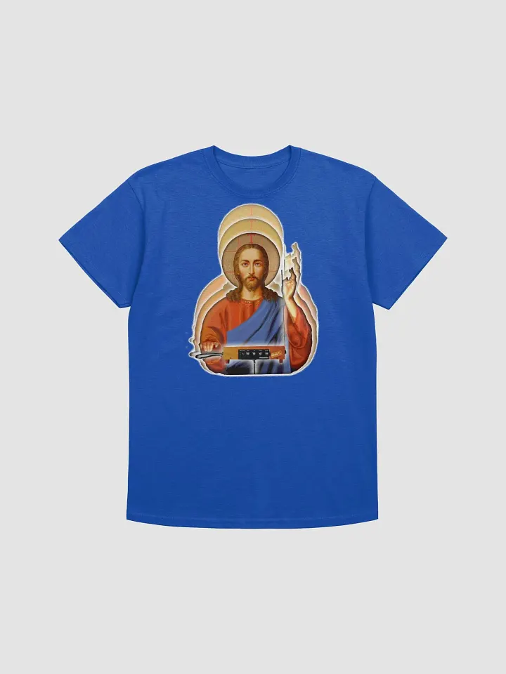 The Holy Theremin by Frank Fonik, Techno EDM Unisex t-shirt product image (2)