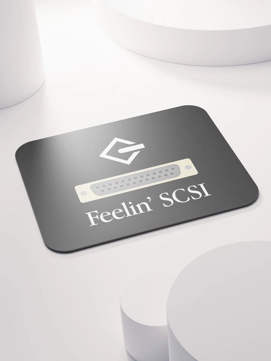Feelin' SCSI Mouse Pad (Black) product image (4)