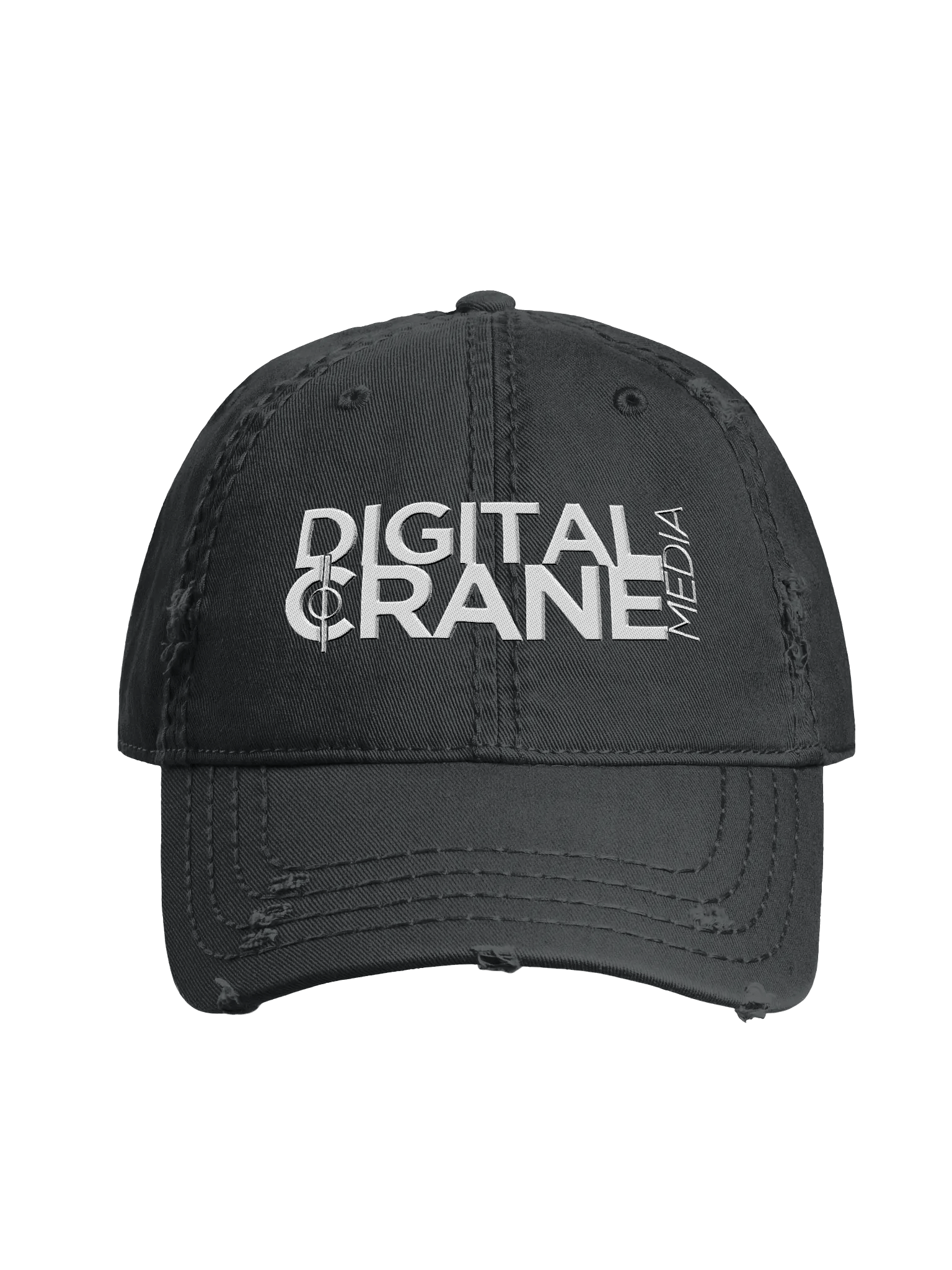 Logo Distressed Dad hat product image (1)