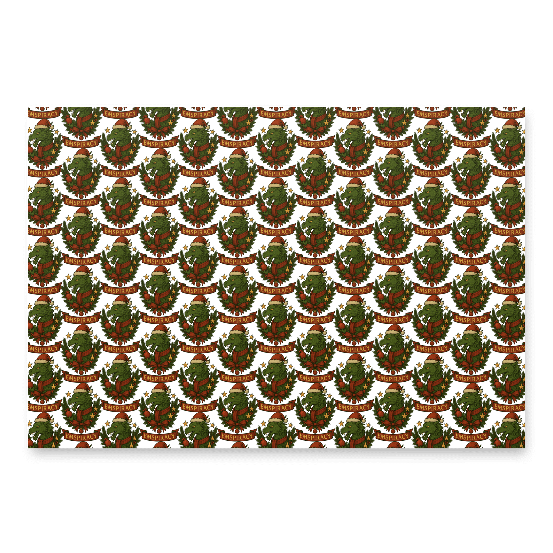 🎄🐉 EMSPIRACY CHRISTMAS WRAPPING PAPER LIMITED FESTIVE DROP! 🐉🎄 product image (1)