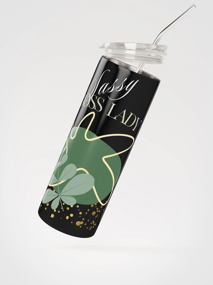 Sassy Boss Lady Stainless Steel Tumbler for leading   ladies product image (2)