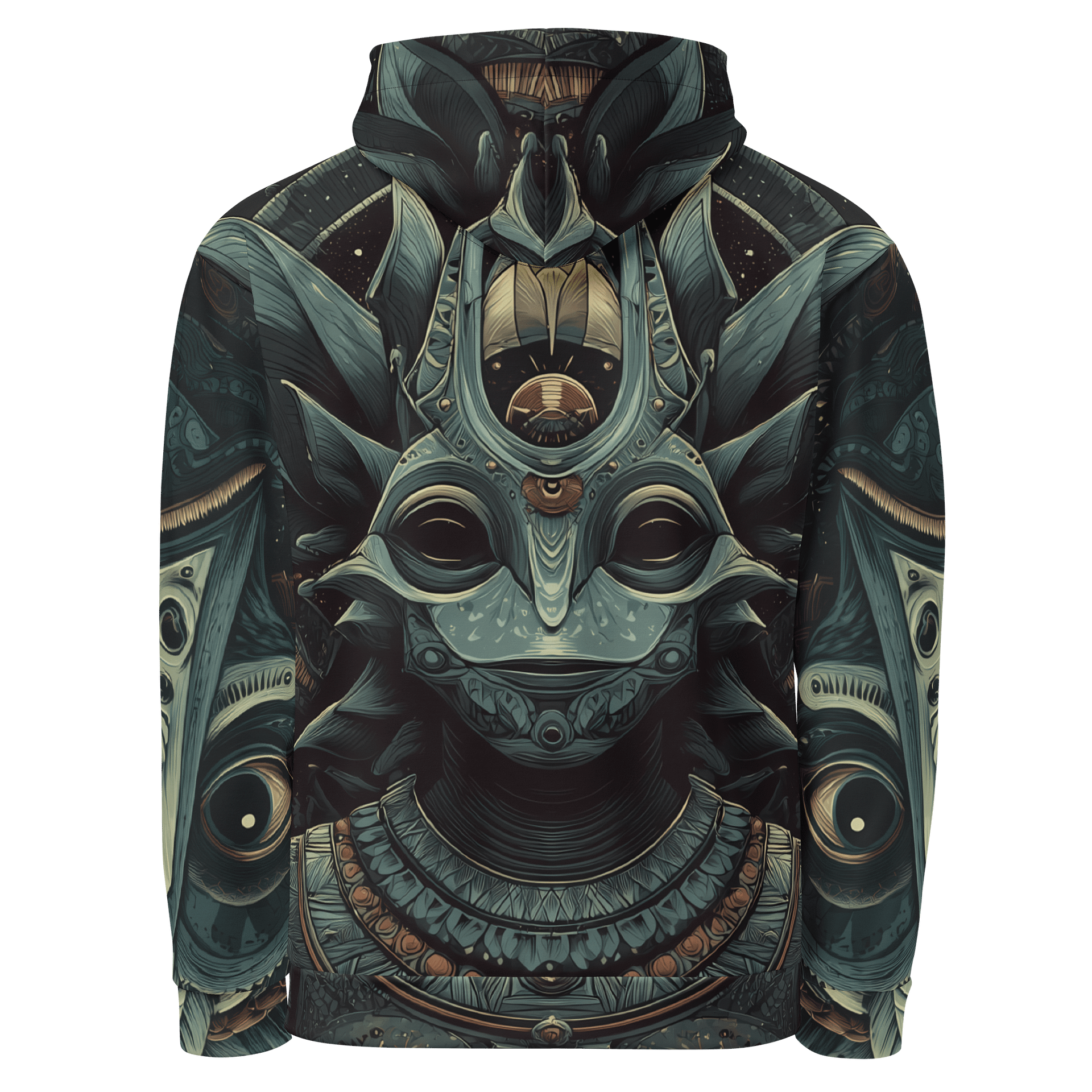 Tribal Psychedelic Reptilian Unisex Hoodie product image (3)