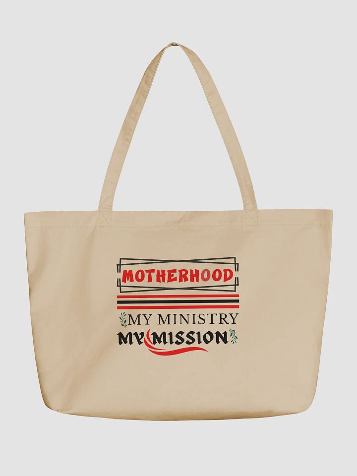 Motherhood Vibes, Eco Tote Bag. product image (2)