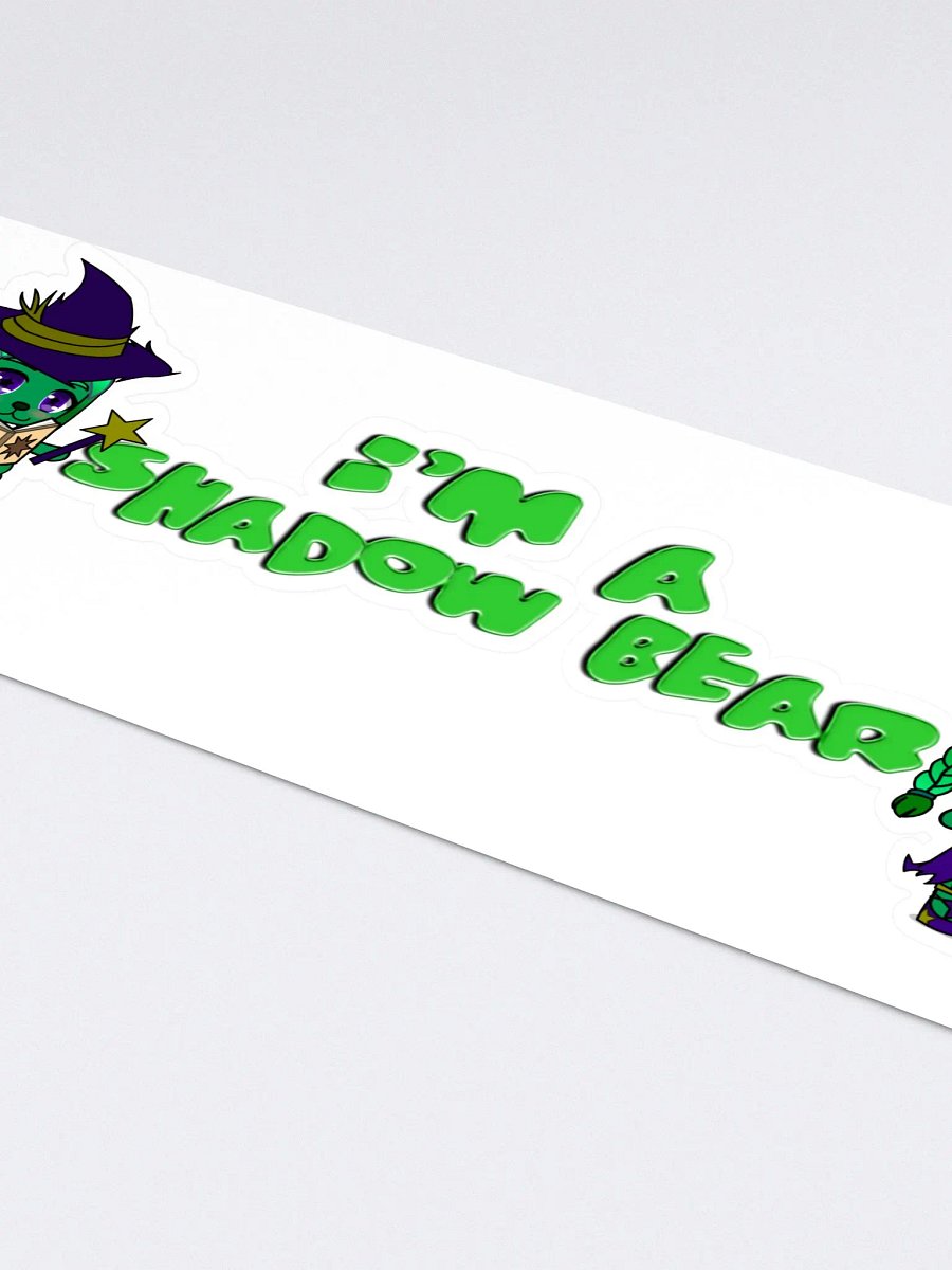 I'm A Shadow Bear - Emerald v.2 product image (4)