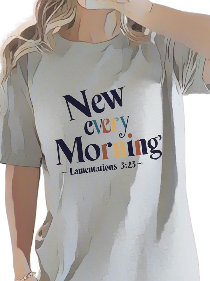 Lamentations 3:23 Retro Hues product image (1)