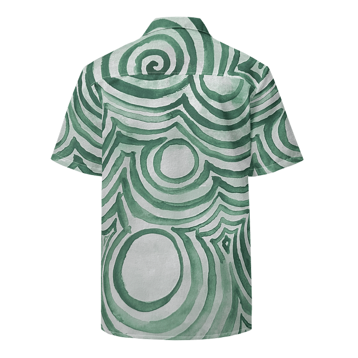 "Green Swirl" Button Up Shirt product image (2)