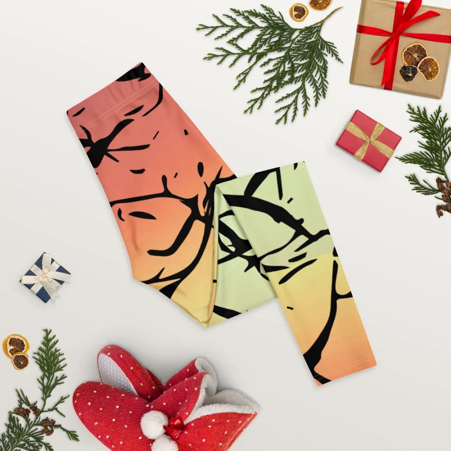 Leggings/Enigma Lime-Orange product image (5)