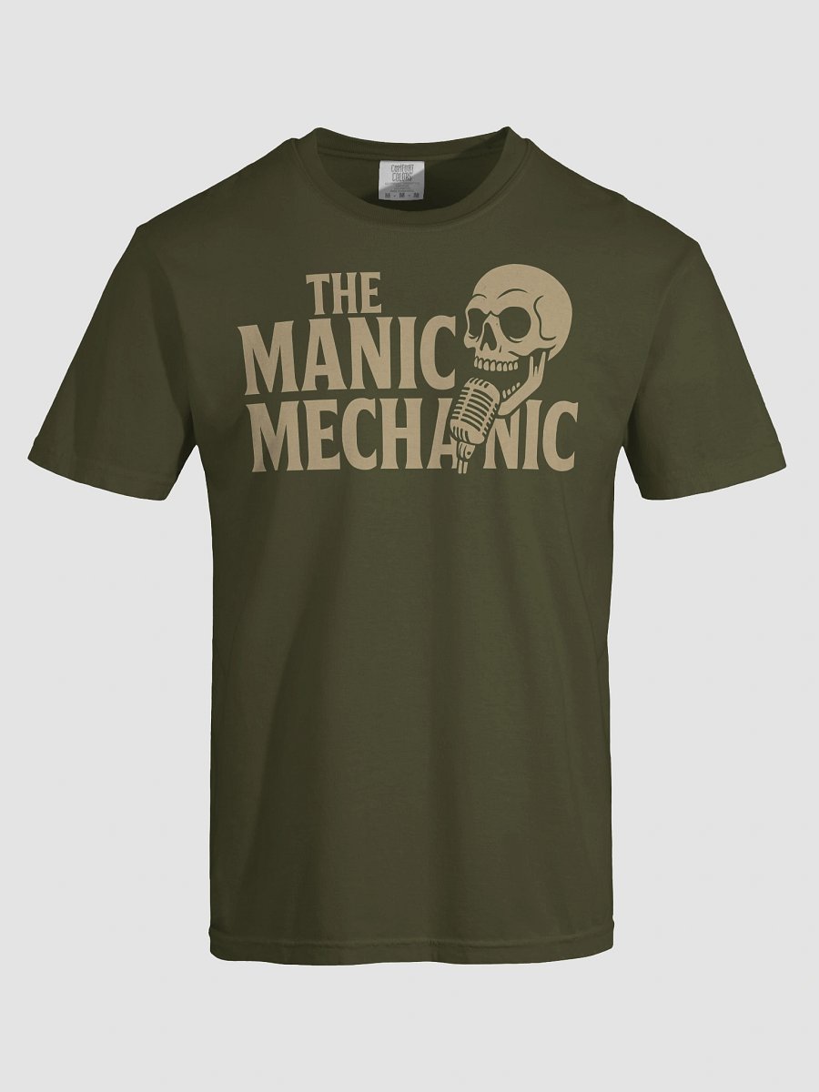 Copy of The Manic Mechanic™ Comfort Colors Microphone T-shirt product image (5)
