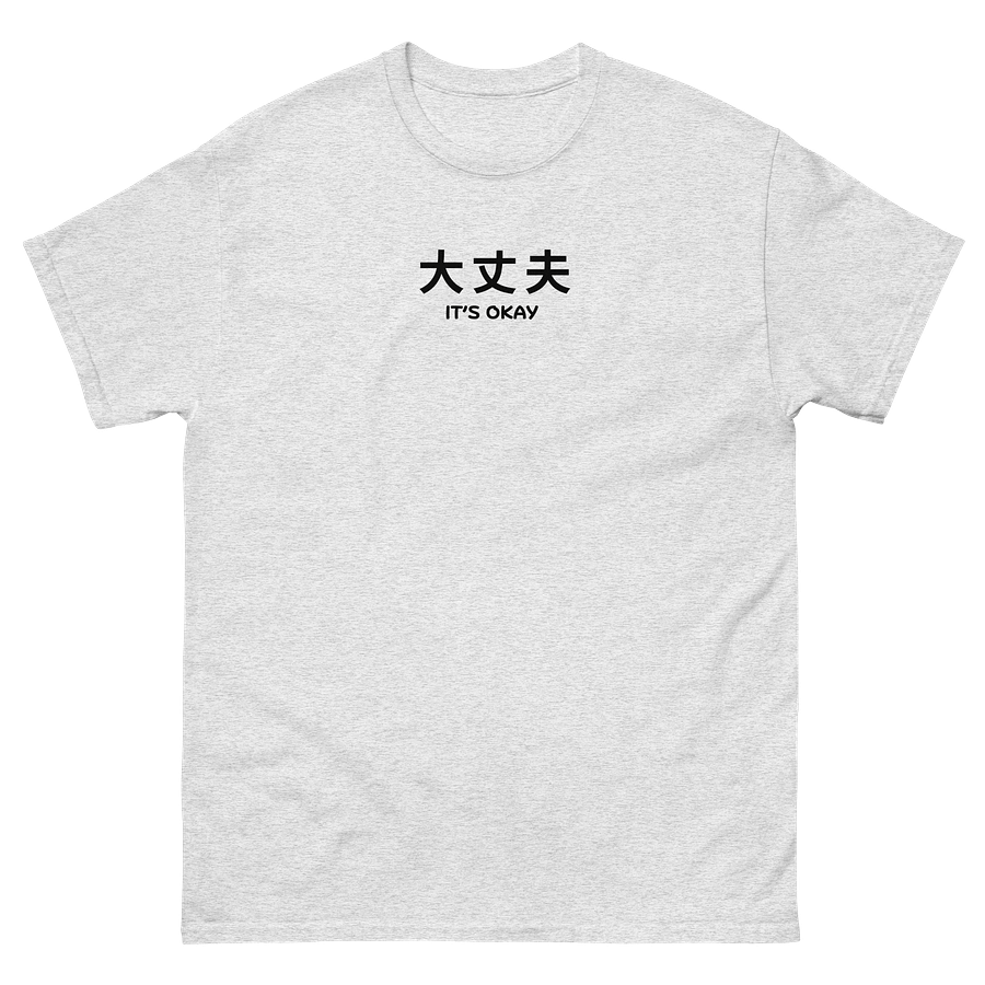 Daijōbu – 大丈夫 Minimalist Japanese T-Shirt | It’s Okay Light product image (73)