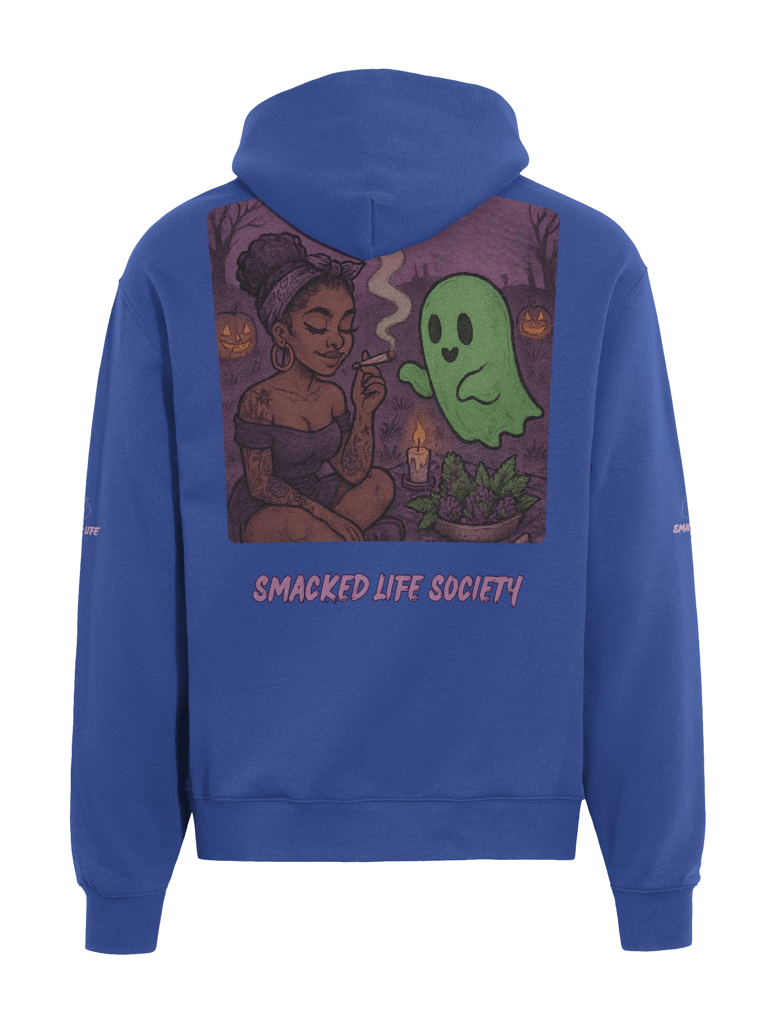 Smacked in Love – Oversized Unisex Hoodie (Black) product image (13)