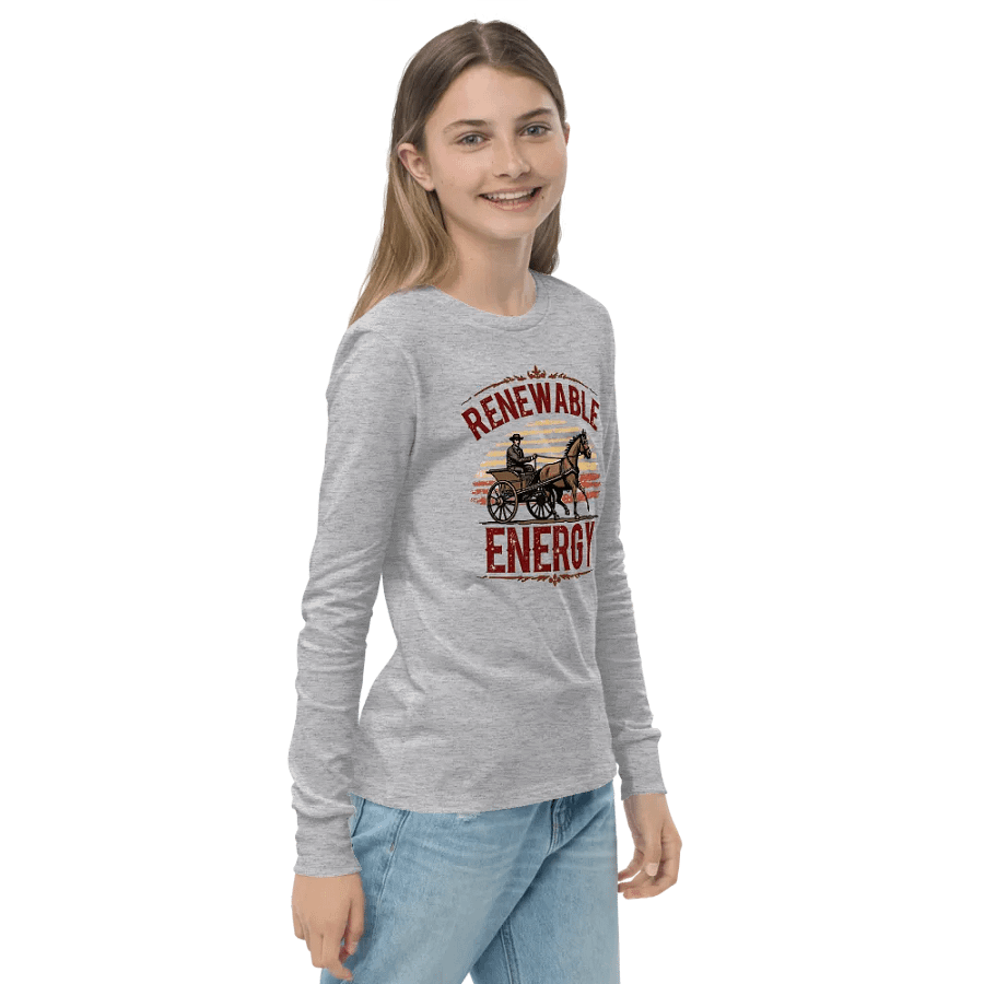 Renewable Energy Vintage Carriage Long Sleeve Tee product image (11)