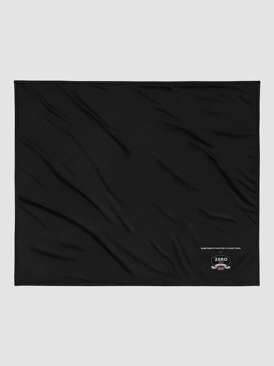 ZERO official - Port Authority Embroidered Premium Sherpa Blanket product image (3)
