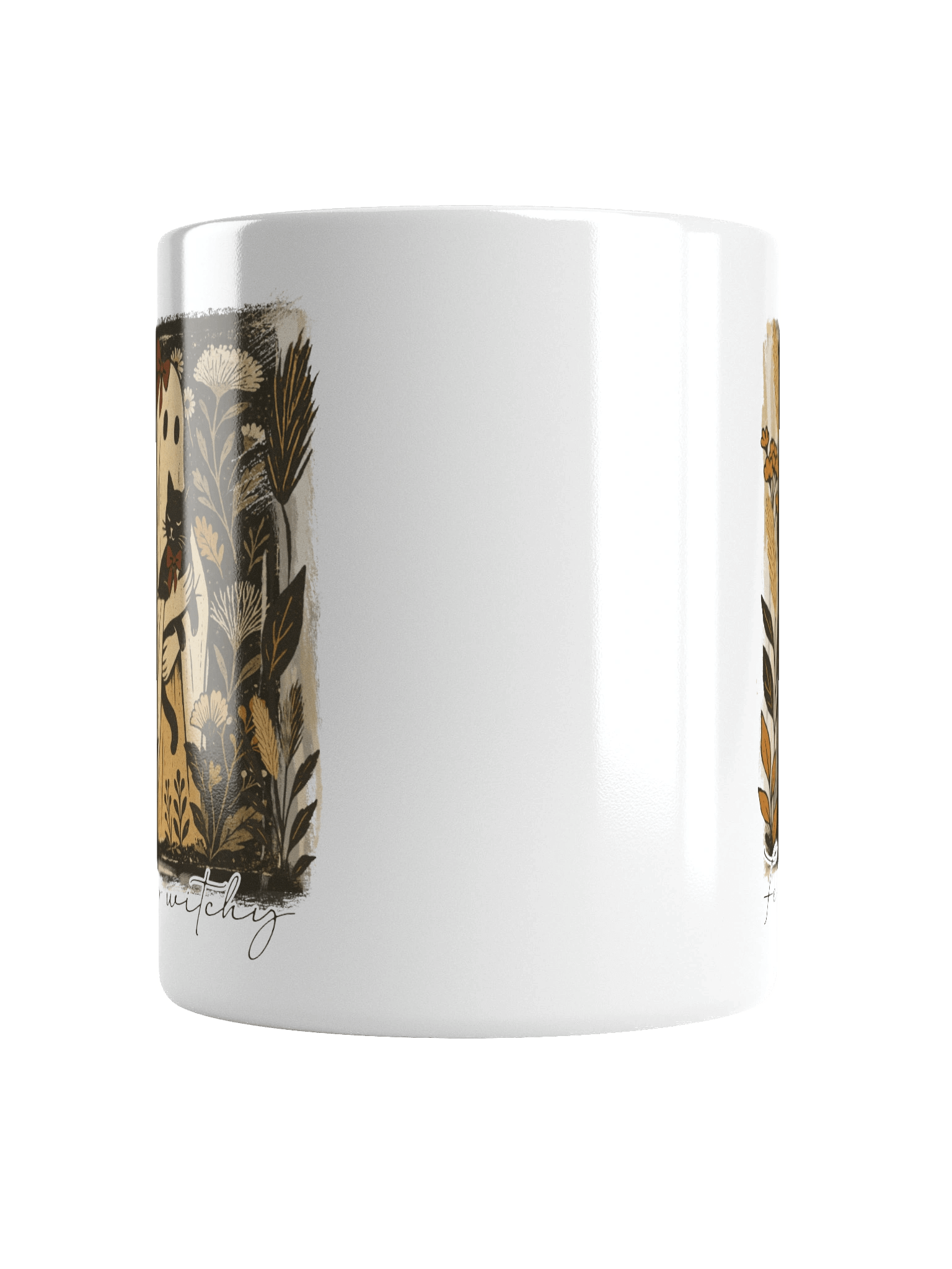 Ghostly Feeling Witchy Glossy Mug product image (7)