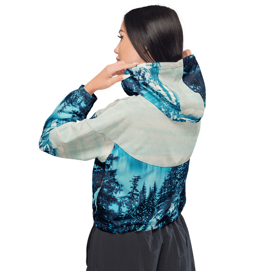 Crater Lake Lomopurple Crop Top Windbreaker product image (3)