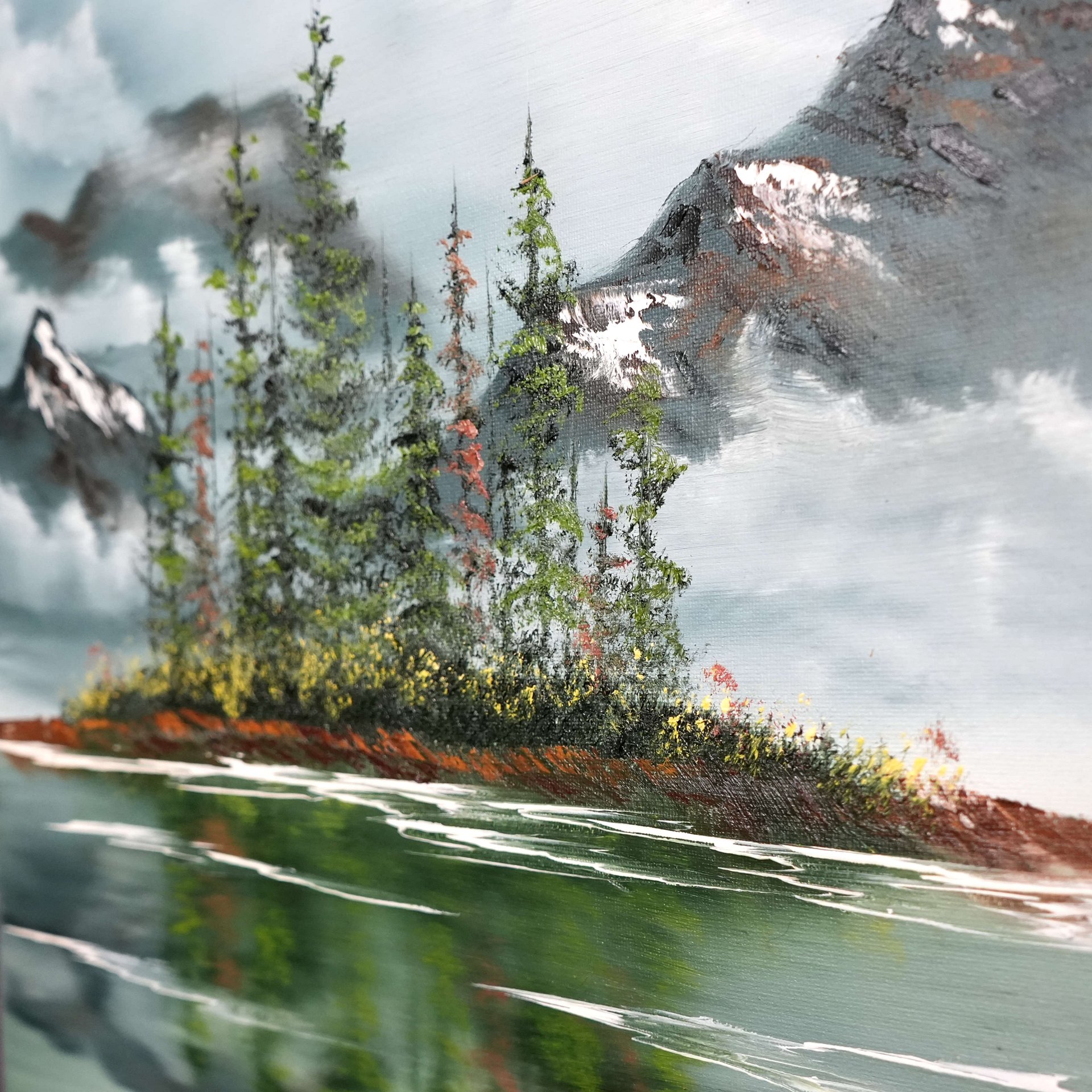 The Peaceful Escape (Original) 16x20 Canvas product image (4)