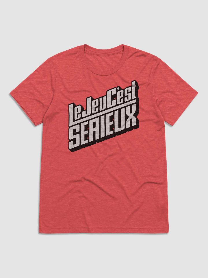 Le Jeu C'est Sérieux 3D – T-Shirt product image (1)