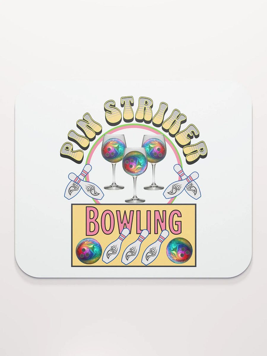 Pin Striker Bowling Mouse Pad product image (2)