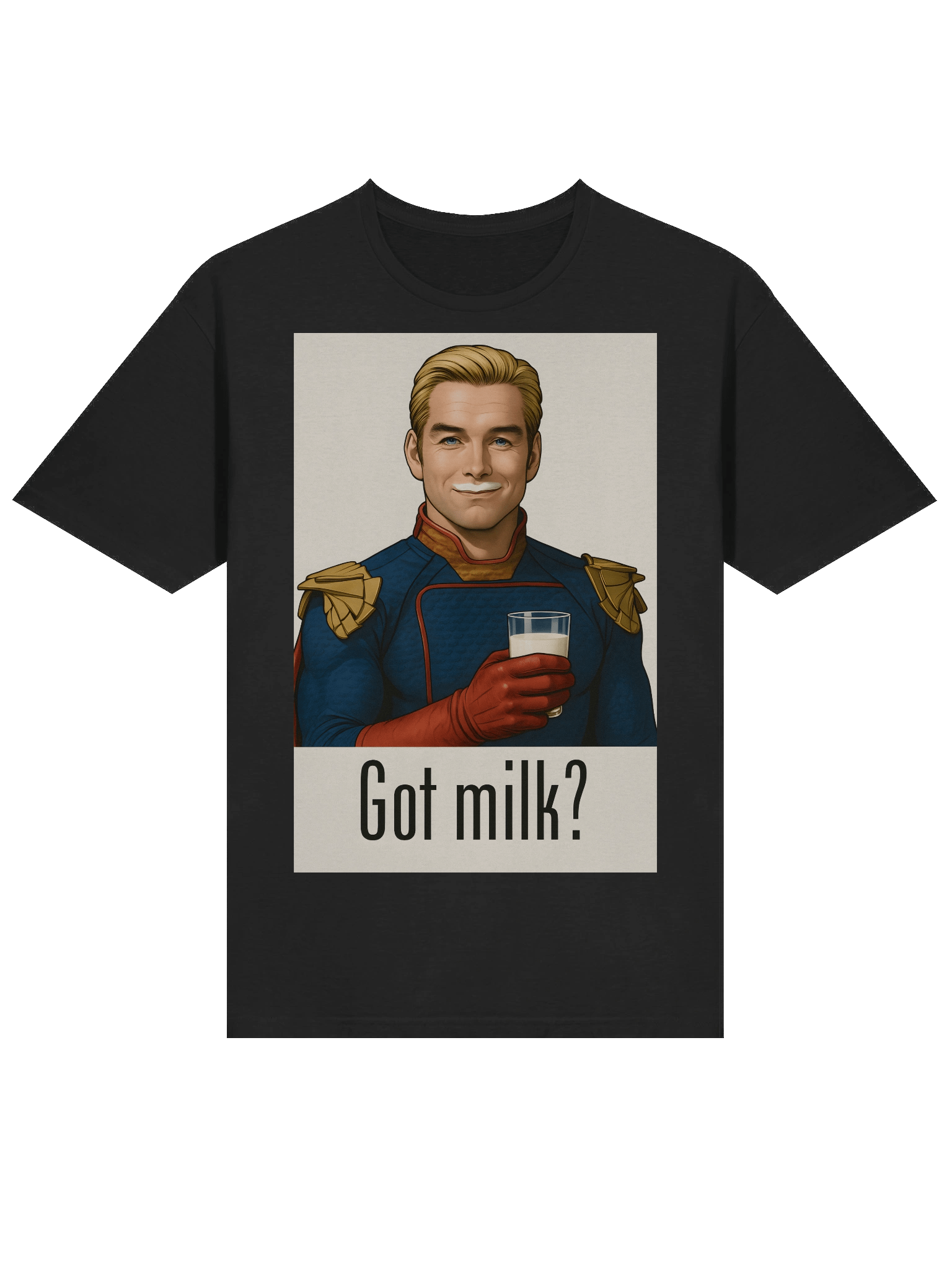 Homelander "Got Milk?" Parody T-Shirt | The Boys Inspired Funny Superhero Tee product image (3)