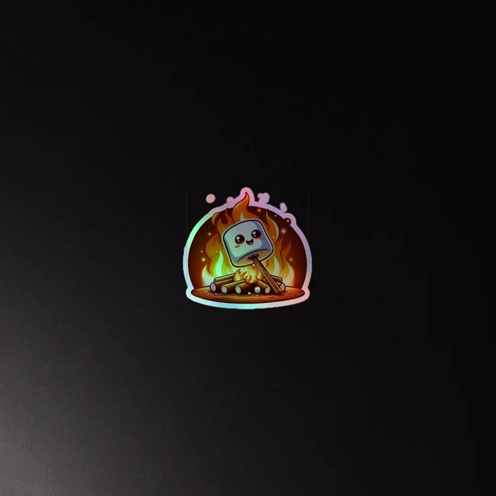Toastie holo sticker product image (4)