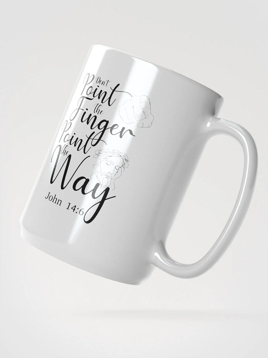 Lead the Way" Black Text Mug - Daily Inspiration Ceramic product image (2)