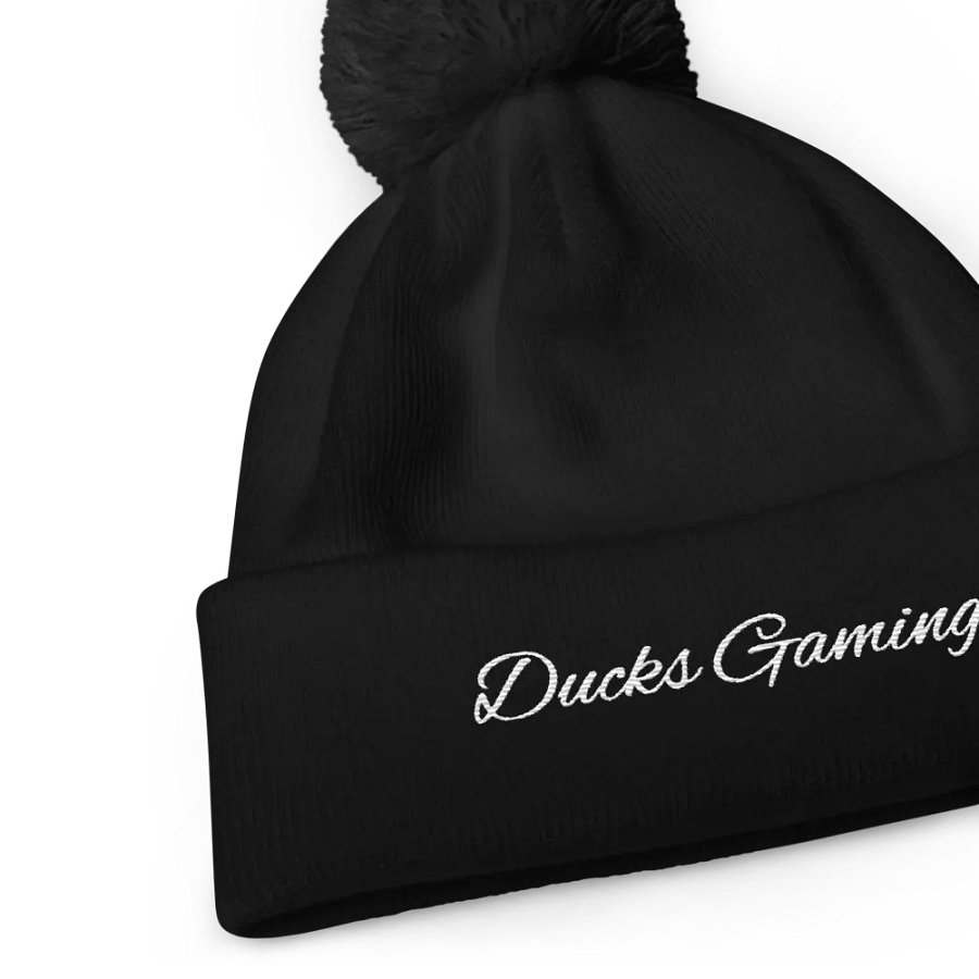 Ducks Gaming Beanie White Lettering product image (7)