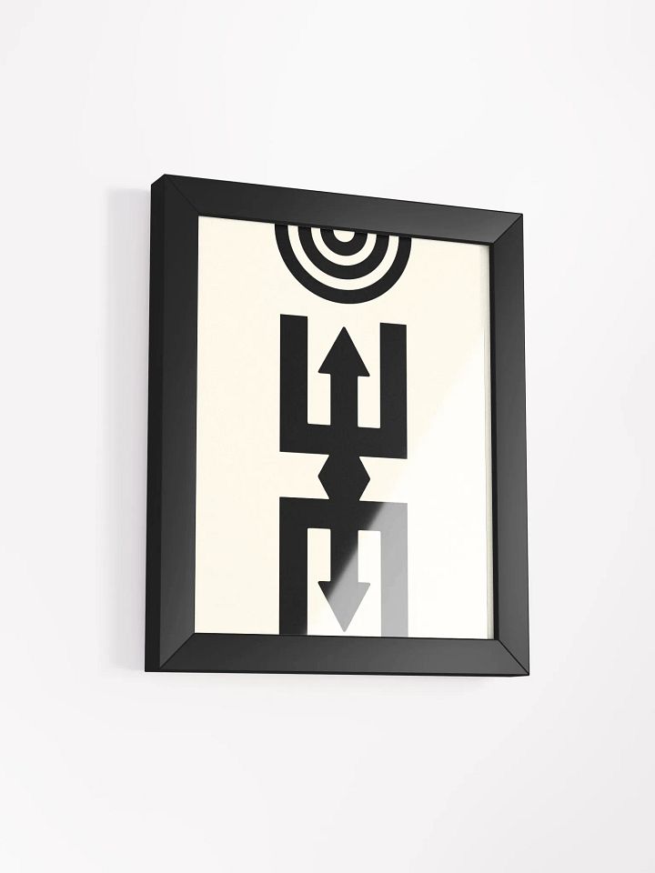 Crown and Counsel Luce Poster (Framed, Silent Authority Collection) product image (2)