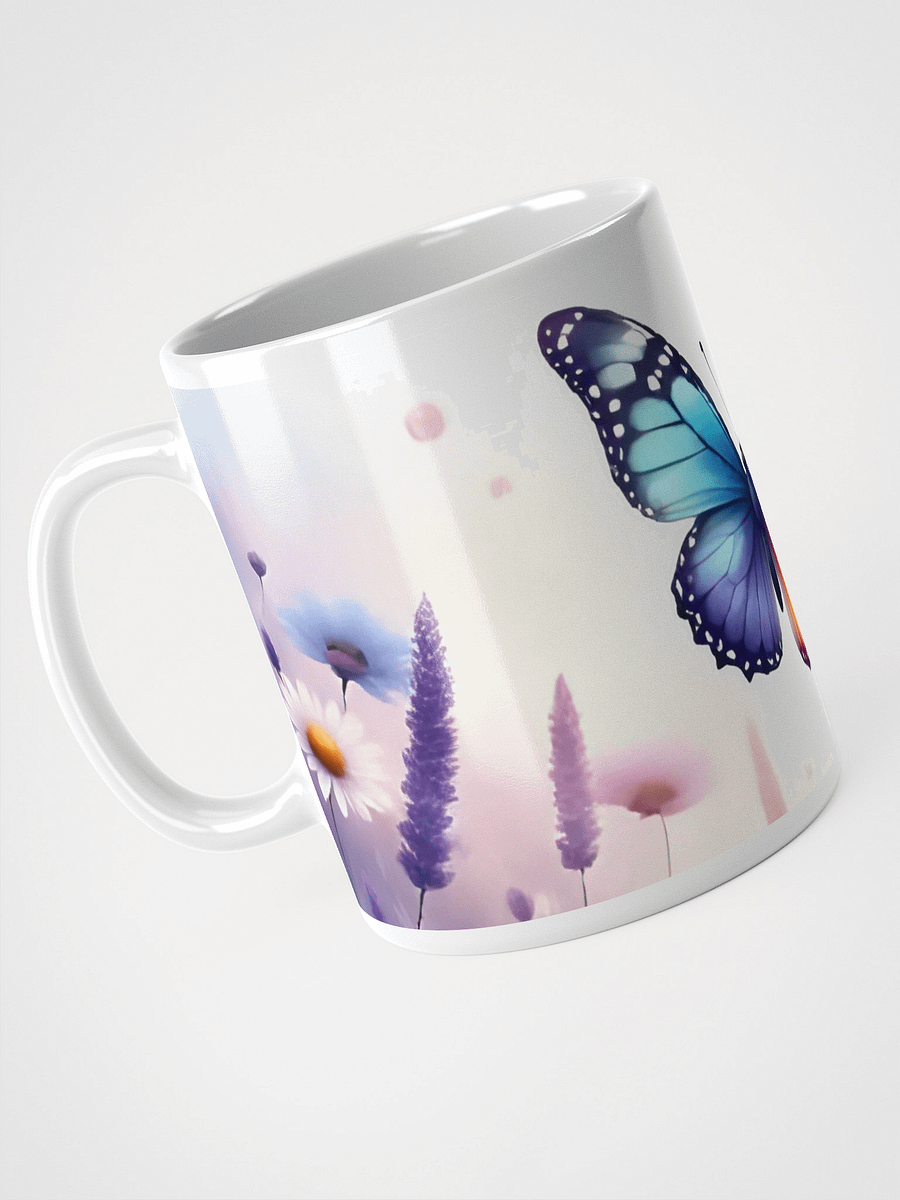 Mug Blanc - Papillon - Reflets d'Eté - Idée Cadeau Originale product image (3)
