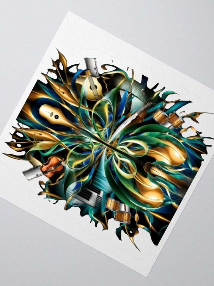 Musical Kaleidoscope Sticker product image (2)